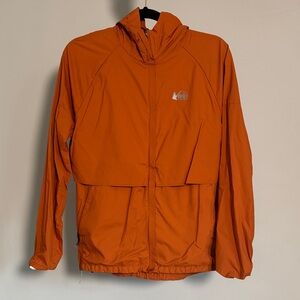 REI Co-op Women’s Active Pursuits Shell Jacket in Orange, Size S